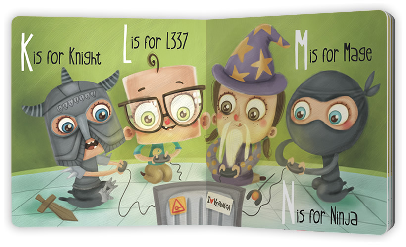 My Little Geek - Spread KLMN Page